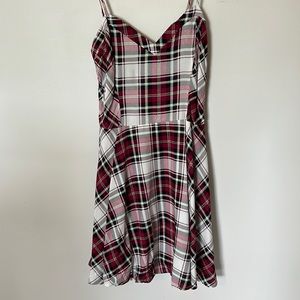 Plaid Mini Dress